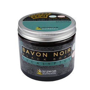 KARAWAN AUTHENTIC Savon noir eucalyptus 카라완 유칼립투스 블랙 비누 200ml