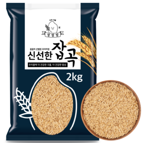 [쌀쌀쌀] 캐나다 청정 귀리, 1개, 2kg