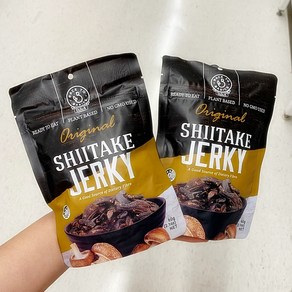 호주 DJ&A 오리지널 표고버섯 시타키 저키 스낵 60gx2개 Original Shiitake Jerky