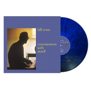 [LP] Bill Evans (빌 에반스) - Convesations With Myself [블루 마블 컬러 LP]