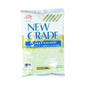 태국 그린 타피오카펄 그린사고 버블티 펄 green sago tapioca pearl worldfood(칠리10g묶음)