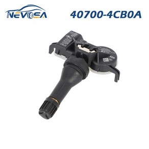 NEVOSA TPMS 센서 타이어 압력 시스템 433 닛산 알메라 아테온 차치용 인피니티 QX50 르노 삼수 SM6 용 40700-4CB0A, 1개