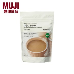 일본 무인양품 MUJI 호지차 라떼 170g 무지루시 집에서 즐기는 카페 시리즈 밀크티, 1개입, 1개