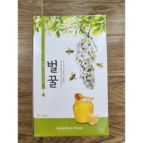 지리산벌꿀농원 사양 아카시아꿀 2.4kg, 1개