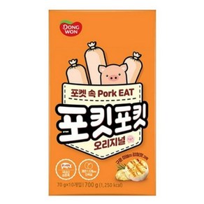 동원 포킷포킷 소시지 10p, 1개, 700g