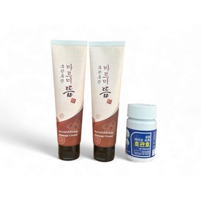 바르미뜸 온열마사지 크림100ml x 2개 + 슈퍼호관호 1통(30정) 삼성바이오헬스, 1개