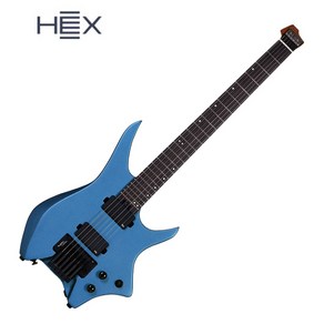 [20가지사은품]HEX 헥스 헤드리스 기타 N500 S MEB, 1개