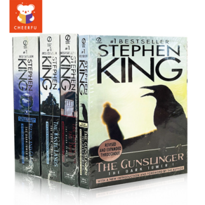 영어원서 Stephen King Wizad and Glass Seies Novels (1-4) The Dak Towe The Gunslinge, 4 books