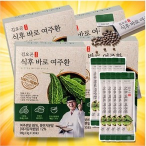 TV홈쇼핑 김오곤 식후 바로 여주환 4개월분+무료체험분, 90g, 4개