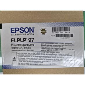 EPSON EB-X41 ELPLP96 프로젝터 램프, 1개