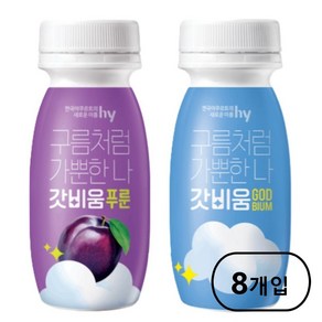 에치와이 갓비움 야쿠르트 100ml 8개입 2종 택1, 푸룬