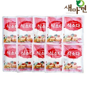 새마원 식소다 식용 베이킹 소다, 10개, 150g