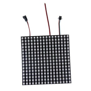 LED 픽셀 매트릭스 패널 화면 WS2812B 텍스트 디스플레이 DC5V, 16x16cm, 다른, 구리