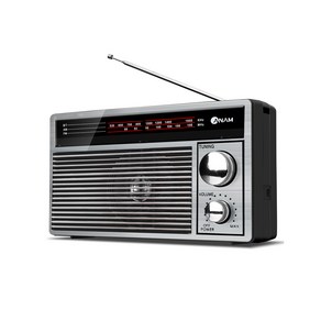 아남 R1 캠핑 레트로 블루투스 라디오 스피커 FM AM 3W BT 5.3 충전식 건전지 겸용