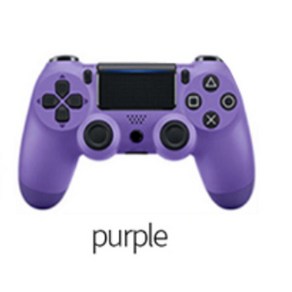 PS4 무선 게임패드용 블루투스 컨트롤러 소매 박스 없음, 1개, 21) Puple with logo, [21] Puple with logo