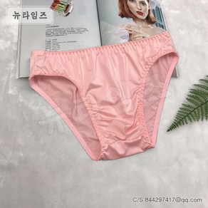 남성 스판 삼각 팬티 샤이닝 원단 심플 반투명 쿨링 삼각팬티 뉴타임즈 E728V311