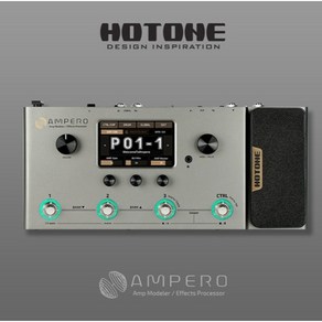 [실버 리미티드 에디션] HOTONE - Ampeo Silve / 앰프 모델러 & 멀티이펙터 (MP-100N), 1개