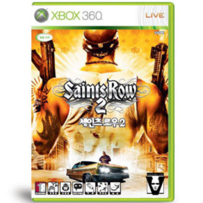 [중고] xbox360 세인츠 로우2 한글판 엑스박스 360 엑박