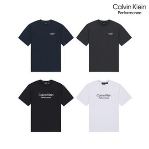 [Calvin Klein]CK 퍼포먼스 Summe 시그니처 로고 티셔츠 4종
