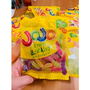 네슬레 JOJO젤리 프라하 조조젤리 아이셔지렁이 80g, 1개