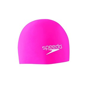 Speedo 남녀공용 성인용 수영 모자 실리콘 탄성체