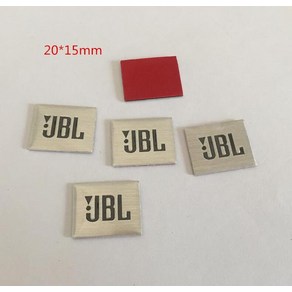 JBL 자동차 하이파이 스피커 오디오 배지 스테레오 엠블럼 스타일링 액세서리 2 개 5 10, [01] 2pcs, 01 JBL 1_01 2pcs, 2개