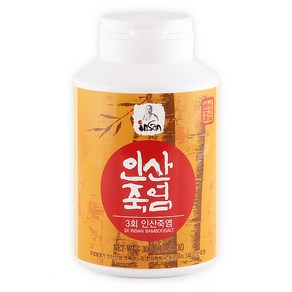 인산죽염 3회 죽염 300g, 1개