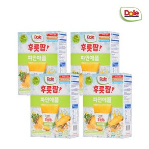 [Dole] 돌 파인애플 후룻팝 62ml x 80팩, 80개