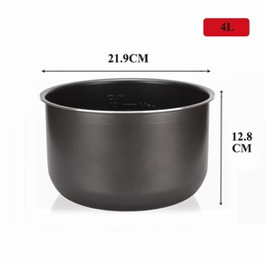 전기 압력 밥솥 Liner4L/5L/6L 붙지 않는 쌀 냄비 담즙 블랙 크리스탈 내부 액세서리 부품 요리 전용 정장 Midea