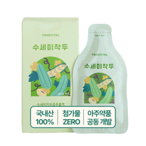 트루바이탈 수세미작두 비염에 좋은 국내산 수세미 작두콩 엑기스, 15개, 30g
