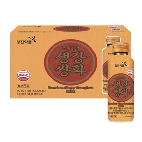 영진 프리미엄 생강쌍화, 120ml, 50개