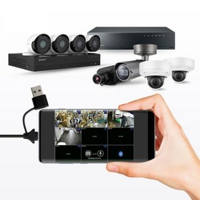 CCTV 테스터기 DVR 녹화기 휴대용 모니터 스마트폰 PC 보기, 1개