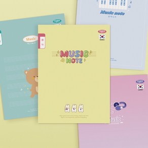 펜피아 800 초등 제본 1-6음악 노트 1세트 10권, 랜덤(10권동일디자인), 랜덤(10권동일디자인), 1개