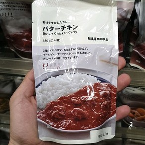 무인양품 버터치킨카레, 1개, 180g