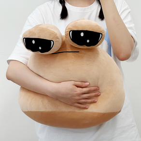 말랑모찌 포우쿠션 2size 슬픈 달팽이 바디필로우 인형 쿠션 등쿠션 애착인형, 40cm