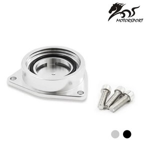 SQV SSQV BOV 플랜지 어댑터 블로우 오프 밸브 플랜지 현대 제네시스 2.0T, 1) silve