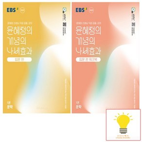 EBS 윤혜정의 개념의 나비효과 입문편+입문편 워크북 1권 문학 낱권 세트 (전2권) (2025), 없음