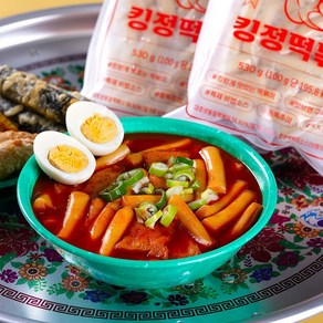 킹정떡볶이 (2-3인분) x10세트 / 밀떡 떡복이 밀키트 을지로맛집