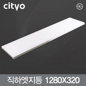 LED 바로 직하 엣지등 50W (1280X320m) KS 슬림 평판등 면조명 씨티