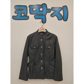 여0366/ 빔스아웃피터스정품 중고 천연 가죽 자켓 코딱지구제