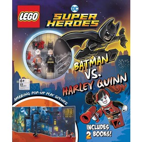 LEGO® DC Supe Heoes™ Batman VS. Haley Quinn: Activity Book with Fun Activities Pop-Up Play Sc