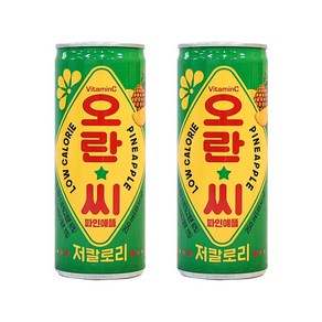 동아오츠카 오란씨 파인애플 250ml x 30캔 음료 캔음료