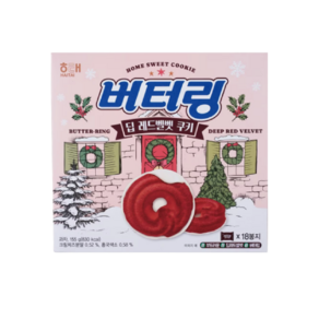 해태 버터링딥 레드벨벳, 1개, 155g