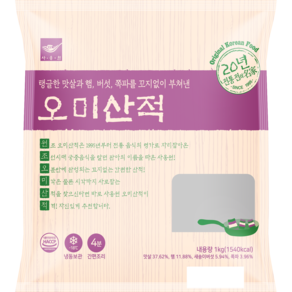 사옹원 오미산적1kg, 1kg, 1개