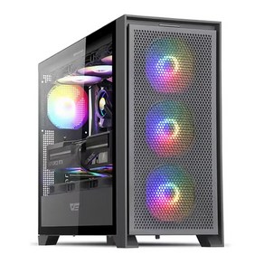 다크플래쉬 dakFlash DRX90 MESH RGB 강화유리 컴퓨터 PC 케이스 (블랙)