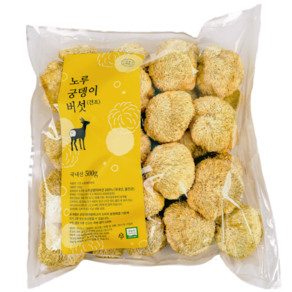 국산 무농약 건조 노루궁뎅이버섯 500g, 1개