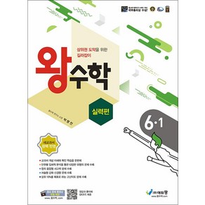 왕수학 실력편 초등 6-1 (2025년), 에듀왕, 수학영역, 초등6학년