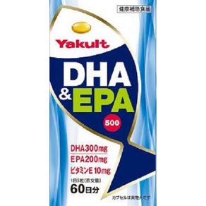 Yakult Health Foods 야쿠르트 DHA&EPA 500 300알, 1개, 300정