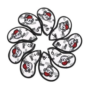 더메이크 힙판다 아이언커버 세트 화이트 1개