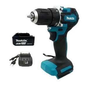 공구 드릴 드릴 장식 전기 talados Makita 18V 배터리 전동 임팩트 드릴 무선, 1 battey 1 chage, EU, 1개